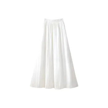 Cypress House Casual Long Skirt Women's White