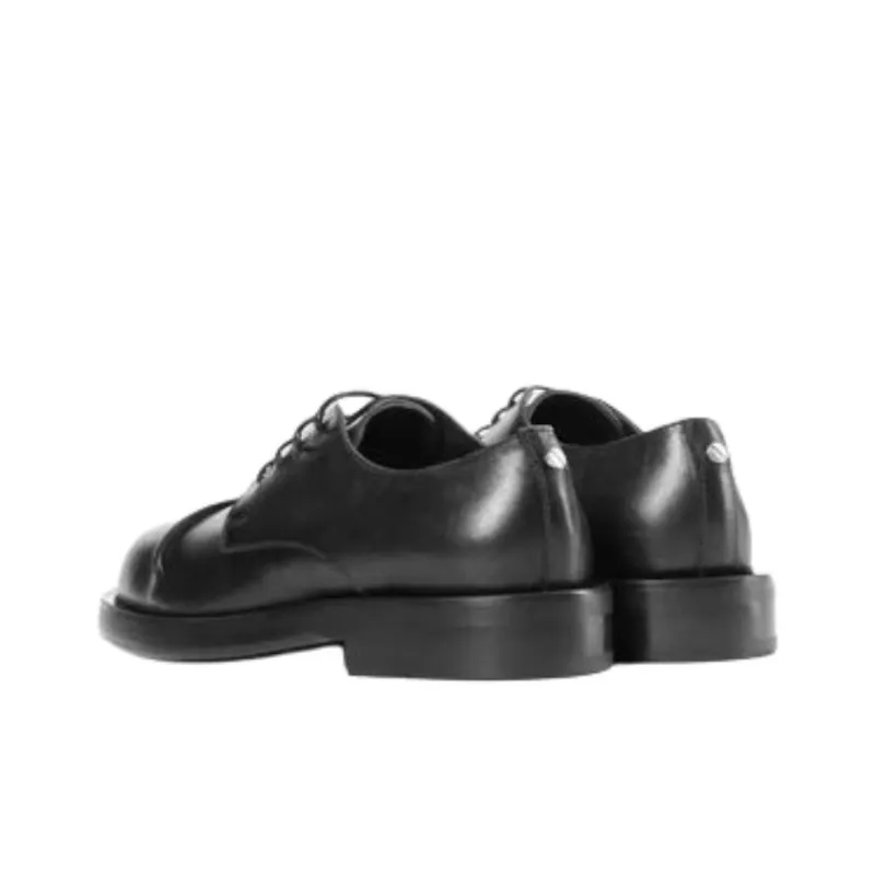 Ann Demeulemeester Kai Pintuck Dress Shoes Men's Black-3
