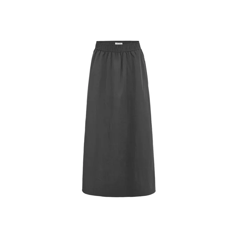 UR Casual Long Skirt Women's Dark Gray-0