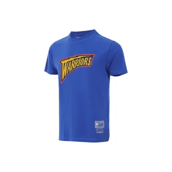 Mitchell & Ness T Shirt Unisex Blue