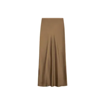Anine Bing Bar Silk Midi Skirt