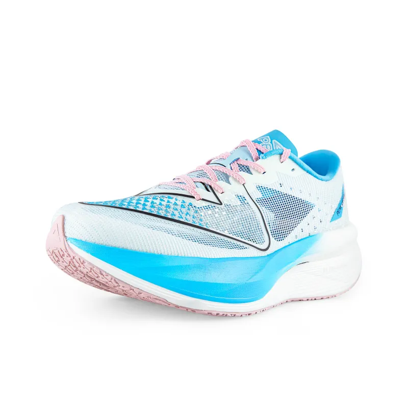 PEAK UP30 4.0 Running Shoes Unisex Low Top Super Light White Blue-2