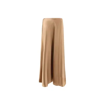 MaxMara Carnet Satin Midi Skirt