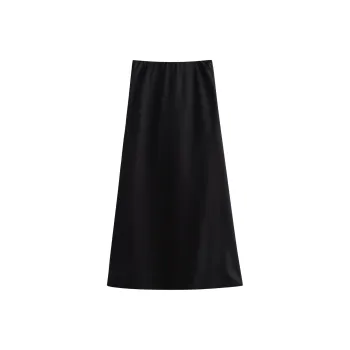 Initial Language Casual Long Skirts Women's