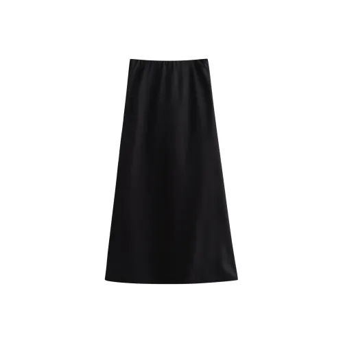 Initial Language Casual Long Skirts Women's
