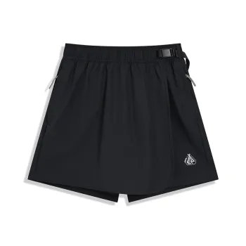 XTEP Casual Short Skirts Women's Jet Black