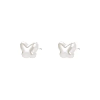 MONI JEWELLERY S999 Fine Silver Stud Earrings Women's