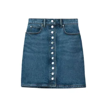 Alexander Wang High Waisted Button Up Skirt