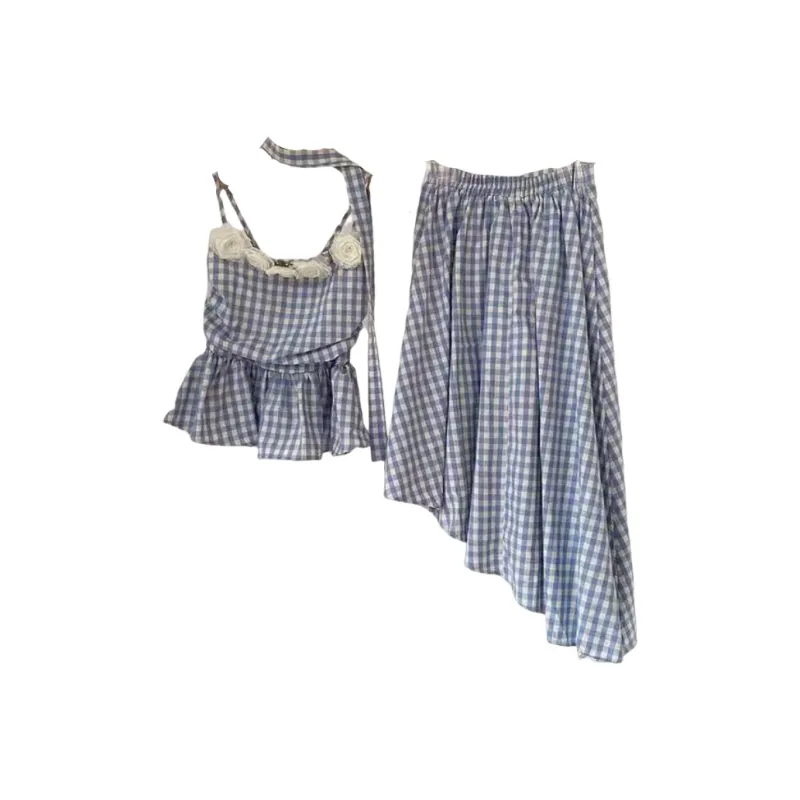 KEAB Two Piece Skirt Sets Women's-0