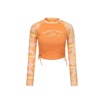 DECATHLON OLAIAN100 Collection Two Piece Swimsuit Women's Orange