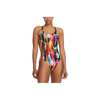Nike HydraStrong Spiderback One-piece Swimsuit Women's Sea Witch Red