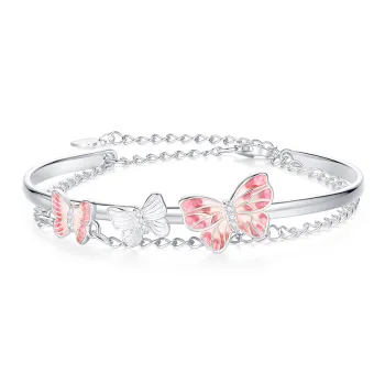 7℃ S925 Silver Bracelets Unisex