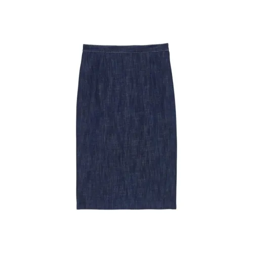 INES DE LA FRESSANGE Casual Long Skirt Women's Blue