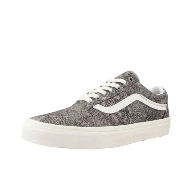 Vans Old Skool Wear resistant And Lightweight Low Top Skateboard Shoes Unisex Brown-2