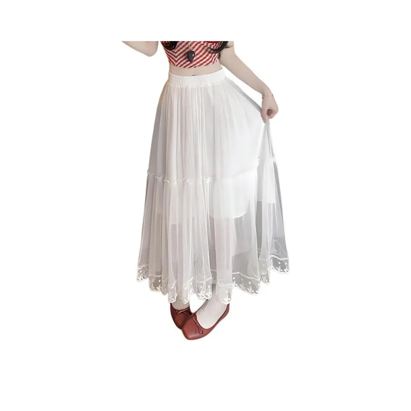 HTHK Casual Long Skirts Women's-5