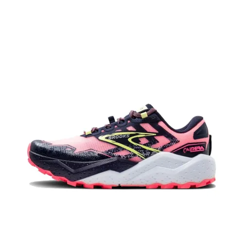 Brooks Anti Slip Wear Resistant Low Top Running 28L Women's Black Pink