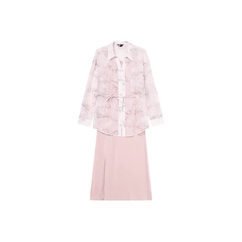 LOUISY AO Skirt Set Women's Pink