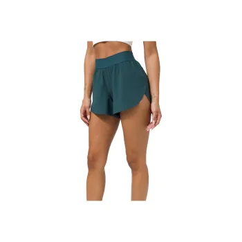 Lululemon Horizon Runner Sports Shorts Women's Dark Green