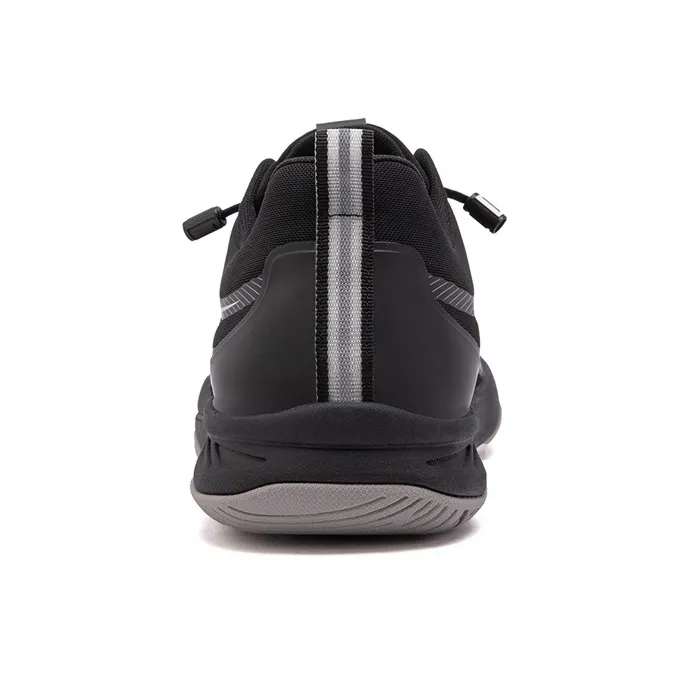 JOSINY Moisture Wicking, Abrasion Resistant, Breathable Low Top Casual Shoes Men's Black-3