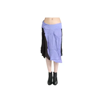 KIKO KOSTADINOV Kukri Draped Skirt 'Raw Umber/Lilac'