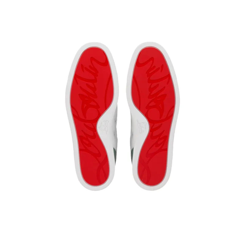 CL LUBOTING Fun Louis Junior Low Top Skateboard Shoes Men's White-4