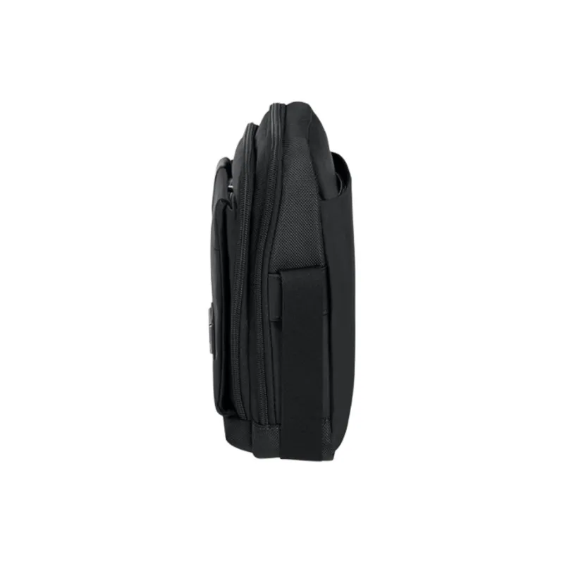 SAMSONITE Fabric Shoulder Bag, Crossbody Bag Medium Size Men's Black-2