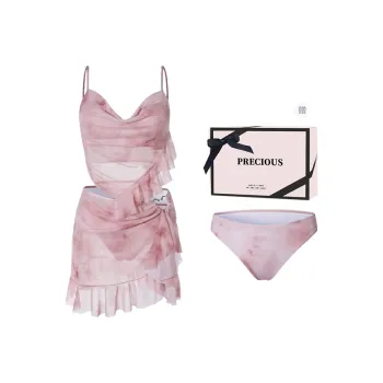 FOCOS STUDIO Swimsuit Set Women's Pink