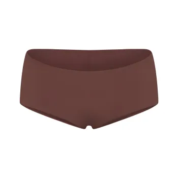 Khy SS24 DROP 008 Low Rise Boyshort Bikini Bottom Swimming Shorts Women's CHOCOLATE/Chocolate