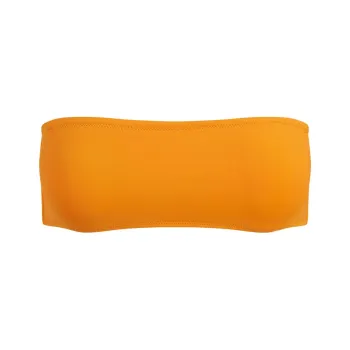 SKIMS SS25 SIGNATURE SWIM MICRO BANDEAU TOP Bikini Women's Tangerine/Orange