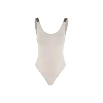 Brunello Cucinelli Sleeveless One Piece Swimsuit