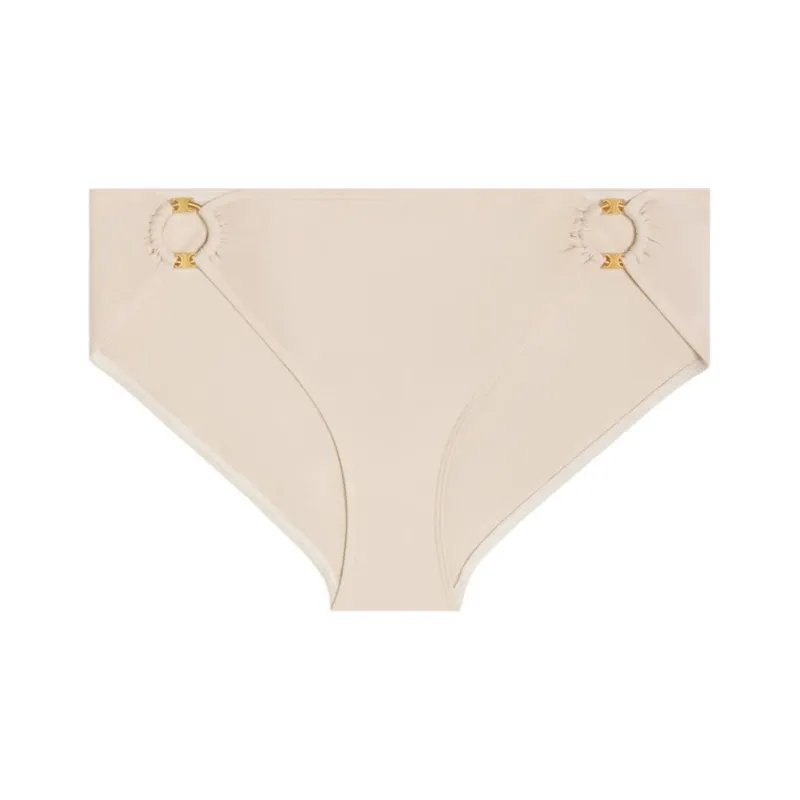 CELINE Triomphe Swimsuit Bottom In Matte Jersey-0