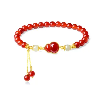 CHAOHONGJI Natural Agate Bracelets Women's