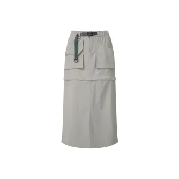 SALOMON Casual Long Skirt Women's Gray
