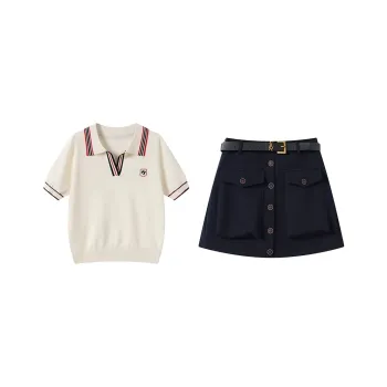 GULIANFEI Two Piece Skirt Sets Women's