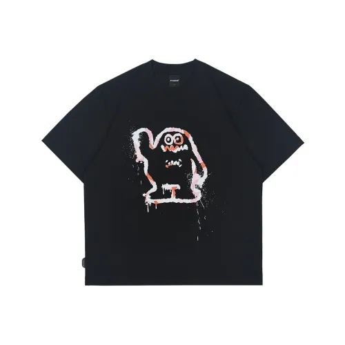MYSAMESAME T Shirts Unisex Black