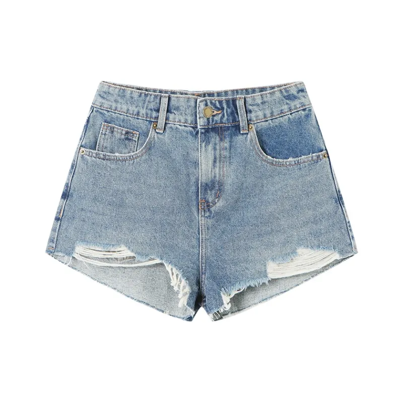 DANGEROUSPEOPLE Denim Shorts Women's-4