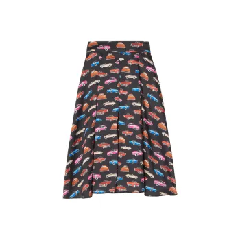 Kate Spade Casual Long Skirts Women's Black