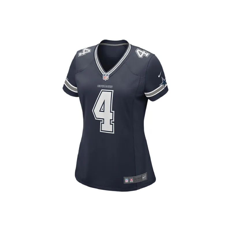 Nike NFL Dallas Cowboys Soccer Jerseys Women's Marine Blue-0