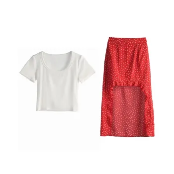 PLANE DRIFT Two Piece Skirt Sets Women's
