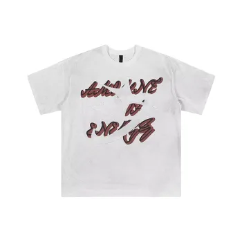 PAINT STAIN T Shirts Unisex White