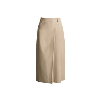 ROEYSHOUSE Casual Long Skirts Women's Light Khaki