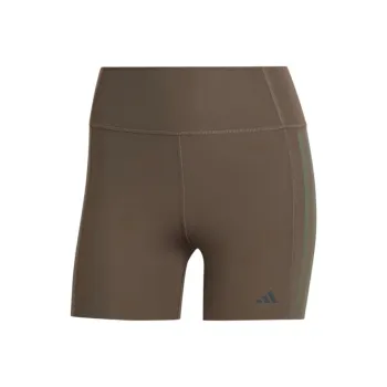 Adidas Free Shipping With AdiClub Optime 4-Inch Raw-Cut-Hem Leggings