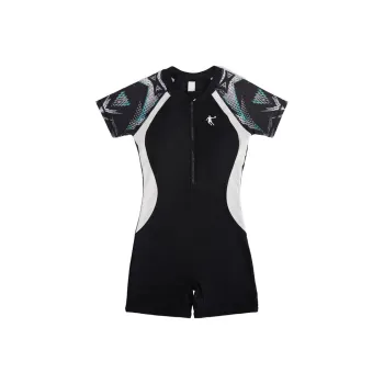 QIAODAN One piece Swimsuit Women's Black