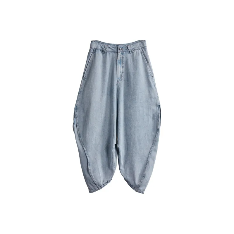 Rizhuo Denim Shorts Women's-3