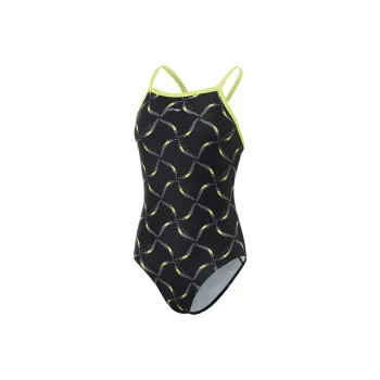 LiNing Swimming Series One piece Swimsuit Women's Black