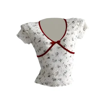 DOKZB T Shirts Women's White