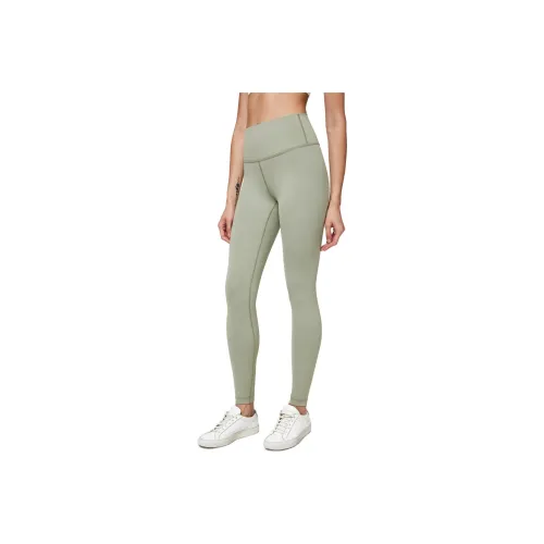Lululemon Wunder Under Athletic Trousers Women's Water Moss Green