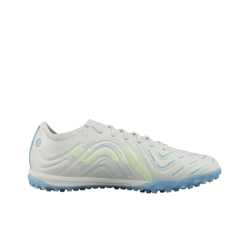 LiNing TF Rubber Broken Studs Artificial Ground Abrasion Resistant Slip Resistant Soccer Shoes Unisex White Blue-1