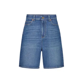 Valentino High rise Wide Leg Shorts