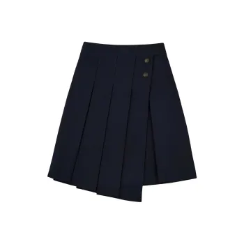 GOOD BAI FW24 Casual Long Skirt Women's Navy Blue